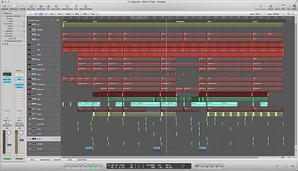 Miami Tribes Logic Pro Template